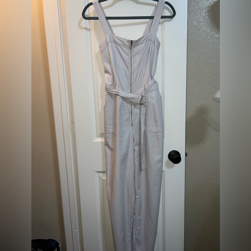 Beige Jumpsuit